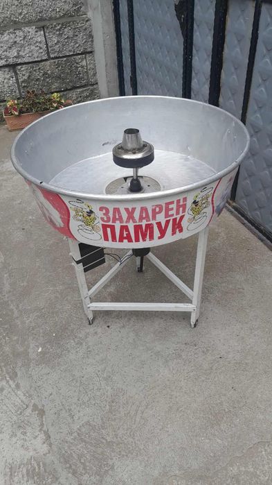 Професионална машина за захарен памук