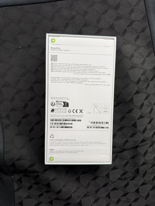 iPhone 17 pro 256 deep blue nou sigilat