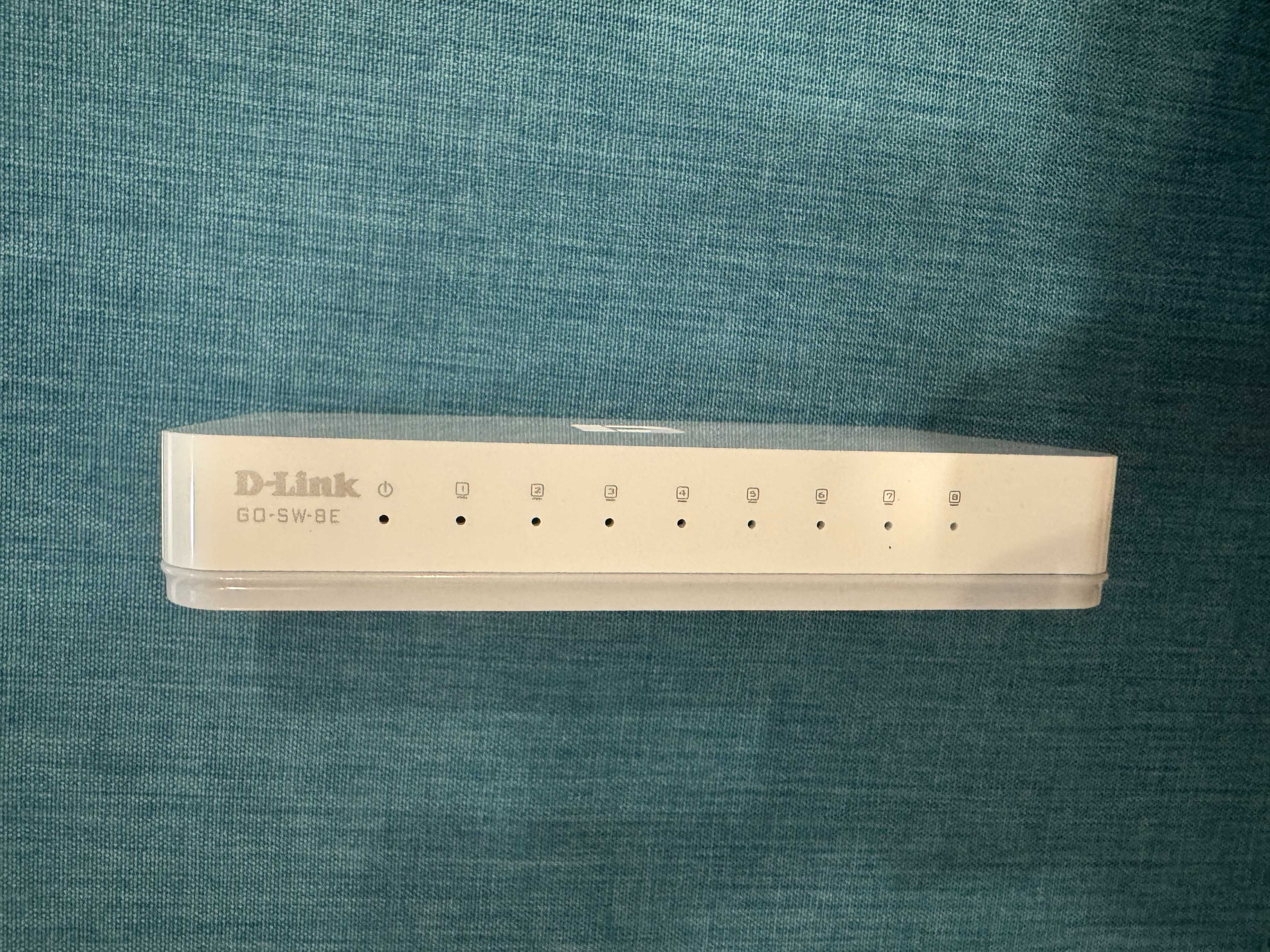 D-Link switch GO-SW-8E 8-port 100 mbps / Длинк суич 8-портов 100 мбпс