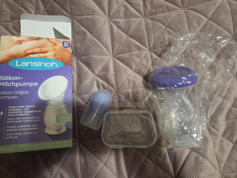 Lansinoh - коректор за зърна, колектир за кърма и силиконови зърна