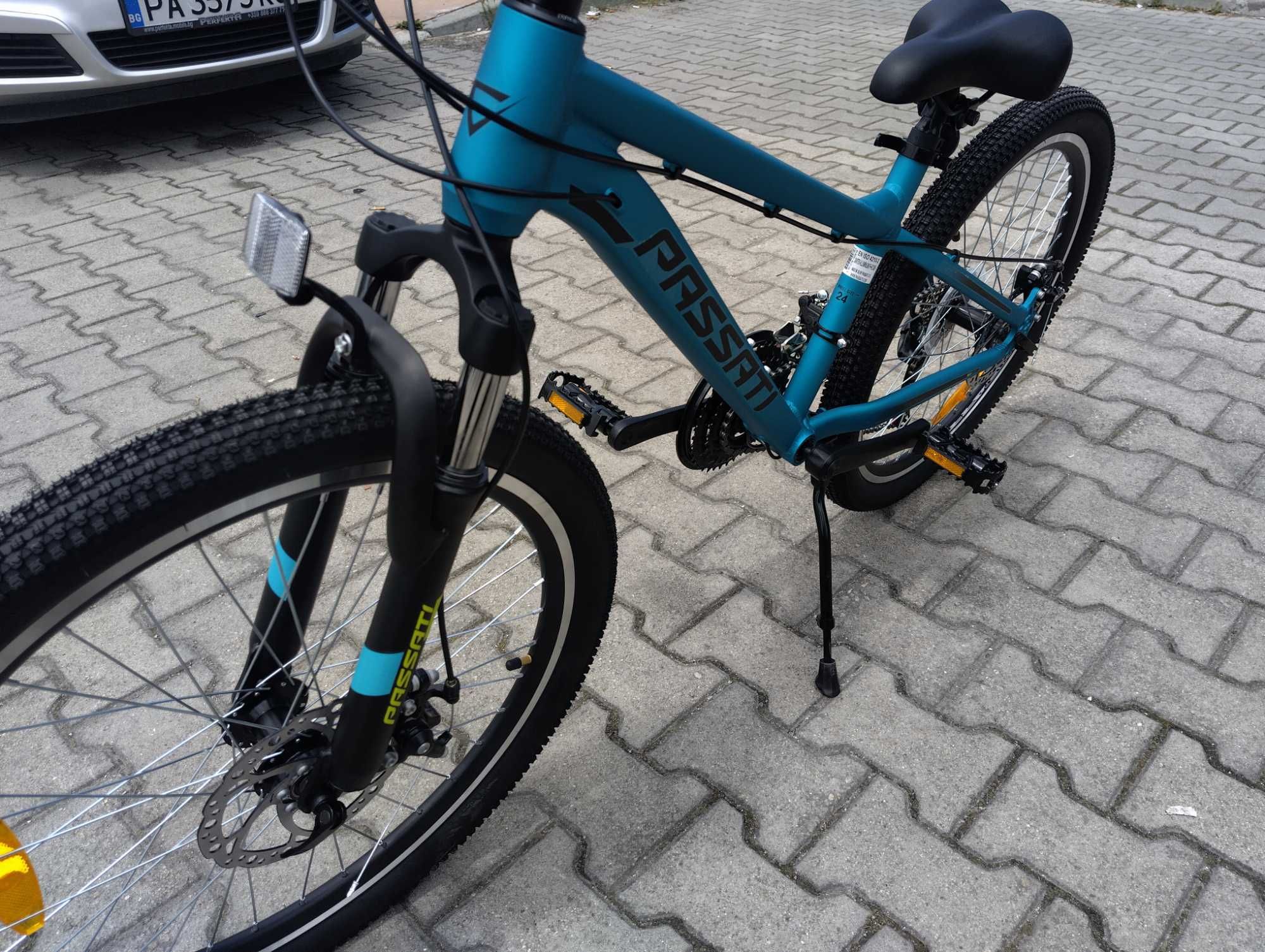 PASSATI Велосипед 24" ALUMINIUM син