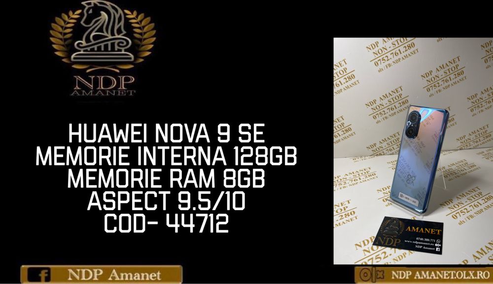 NDP Amanet Braila Huawei Nova 9 Se( 44712)