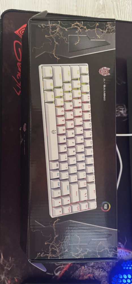 Tastatura gaming A+TGSK77W RGB lighting