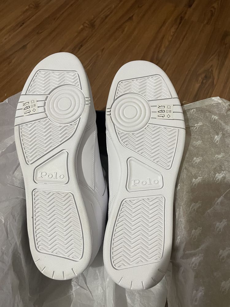 Обувки Polo Ralph Lauren кожа бели 41 /42 номер