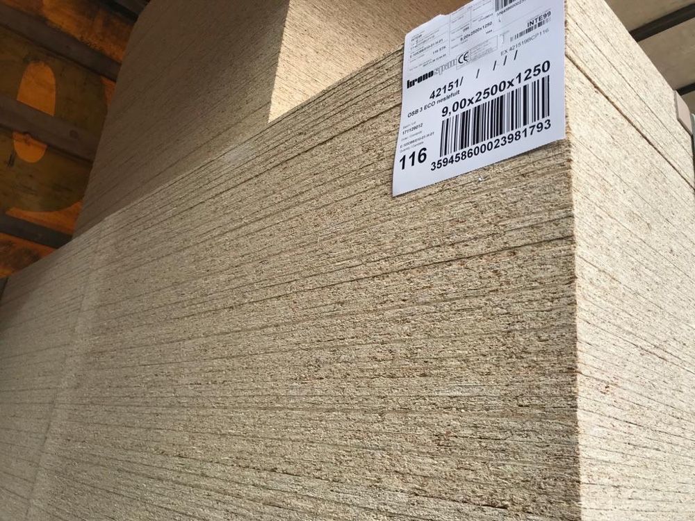 OSB 12 mm - 1250x2500