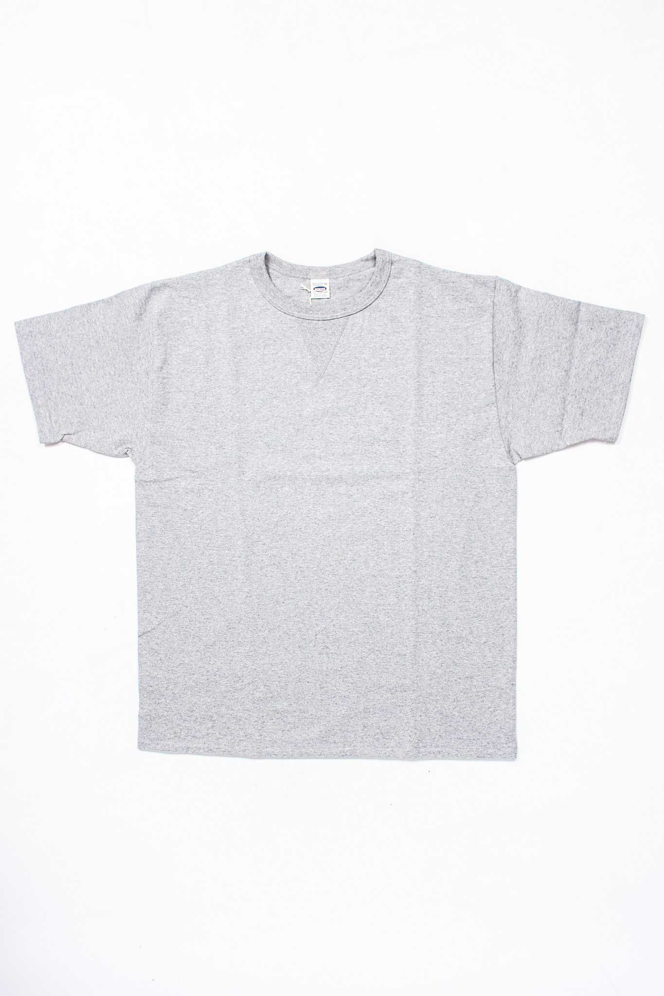 Tricou Denime - Lot 267 Front V Gusset Crewneck Heavy Tee Heather Grey