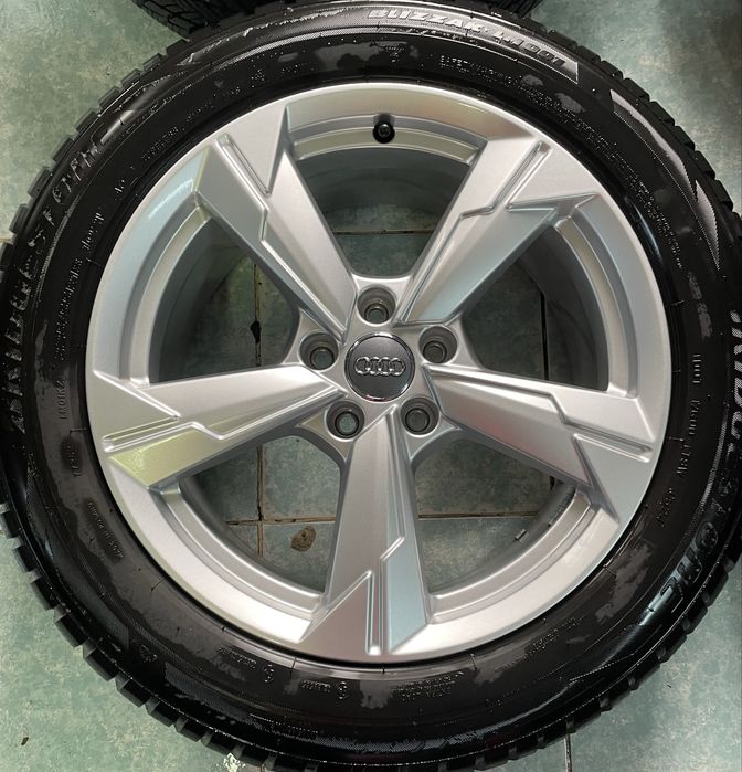 Jante aliaj R18 originale AUDI A6 C8 225/55/18 iarna Bridgestone 2024