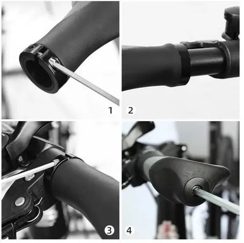 Анатомические грипсы с локами  для велосипеда. Ручки для велосипеда.