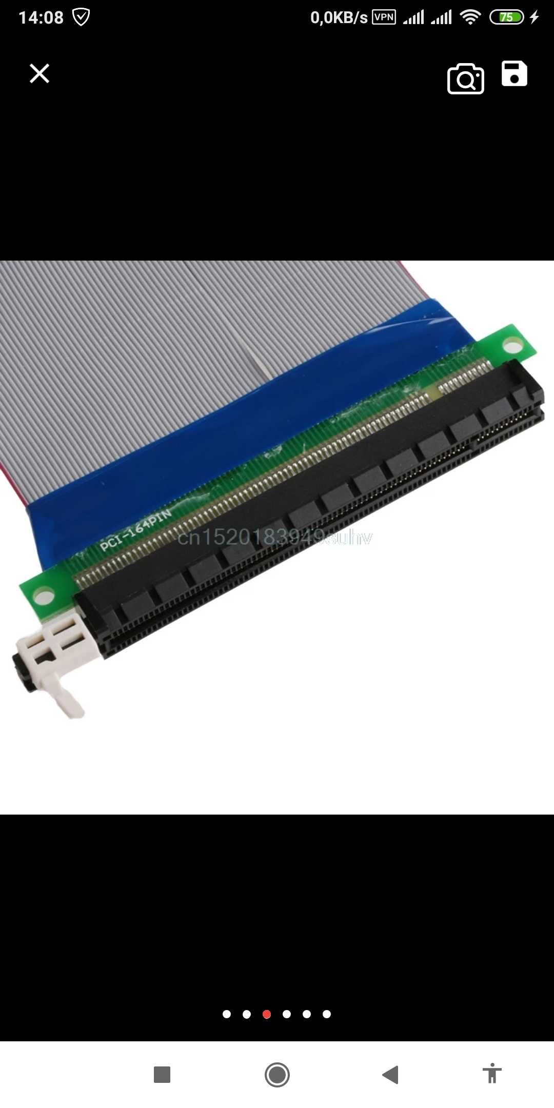 Extensie flexibila pci-e 16x