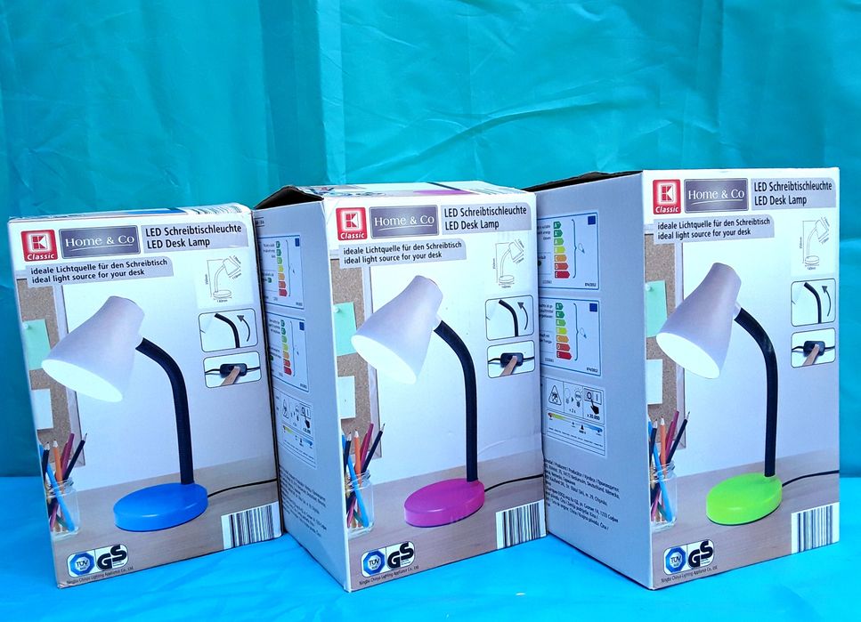 LAMPI pentru birou din metal NOI + BONUS - 40 Lei