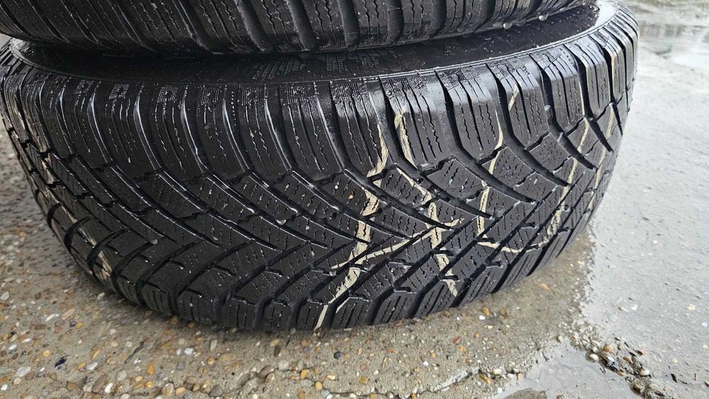 Jante Tabla AUDI Skoda / VW / Seat + Cauciucuri Iarna 205/55/R16