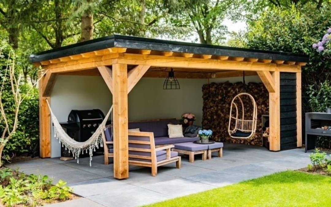 Foisoare , pergola, case si terase pe structura de lemn, diferite mode