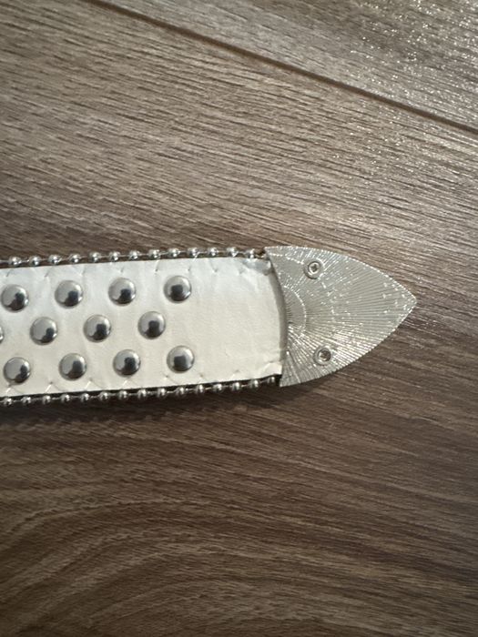 Curea BB belt argintie