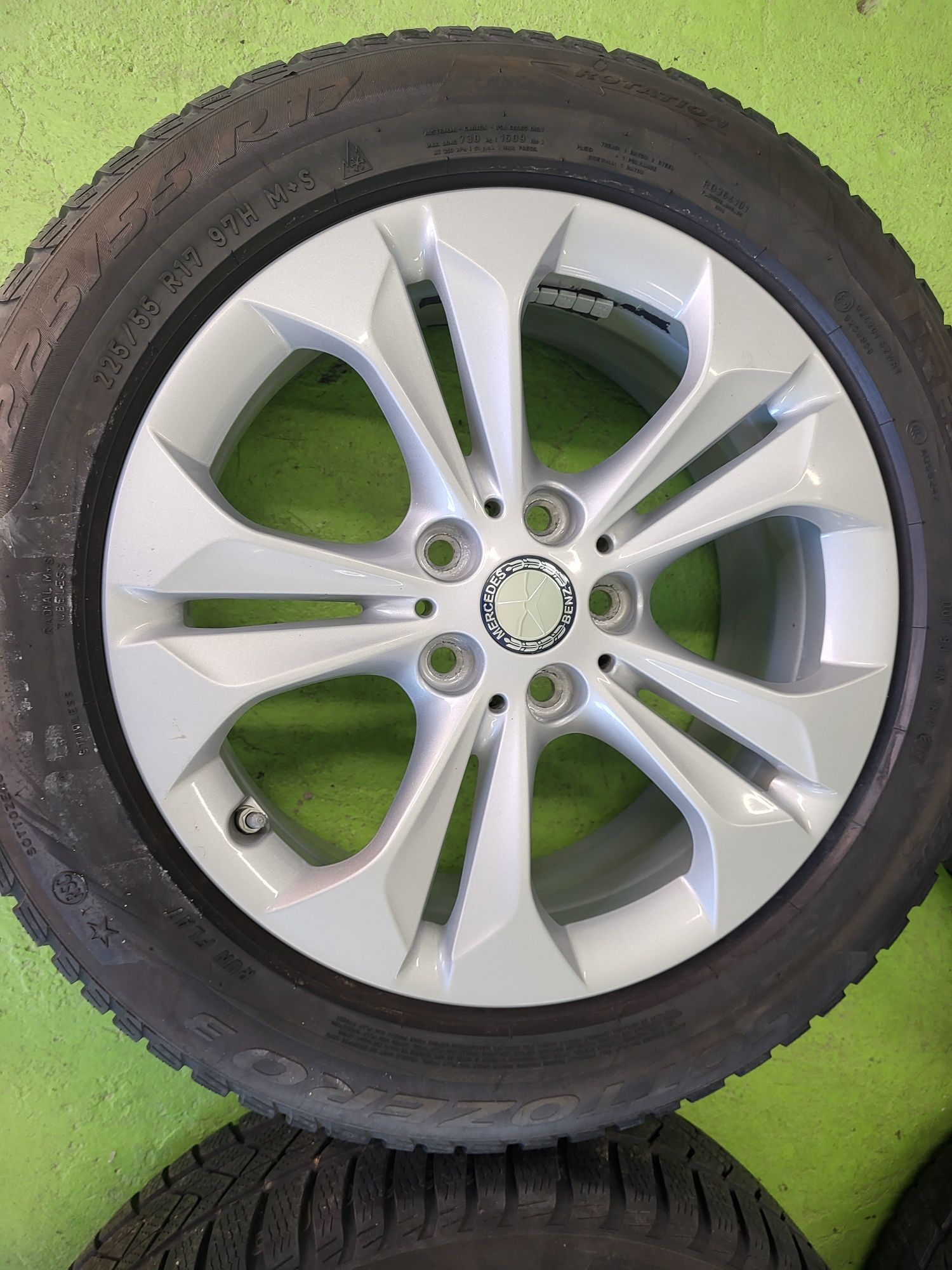 17 5x112 Mercedes Vito лети джанти 5х112 вито