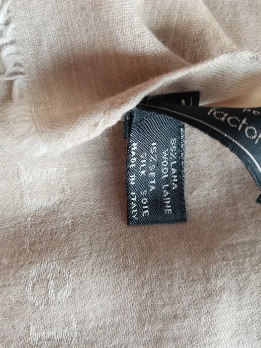 Esarfa/Fular Ermenegildo Zegna Wool&Silk, bej