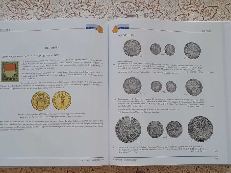 The Konrad Burki Collection Swiss Cantonal Coins - Part 2