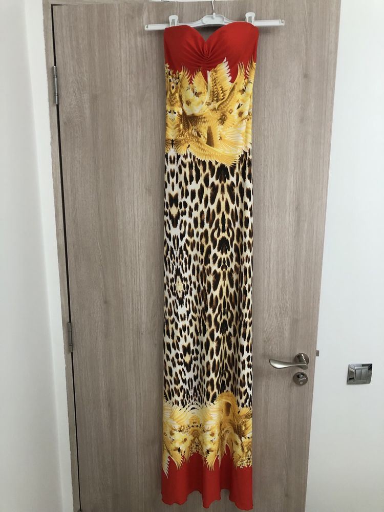 Rochie animal print lunga