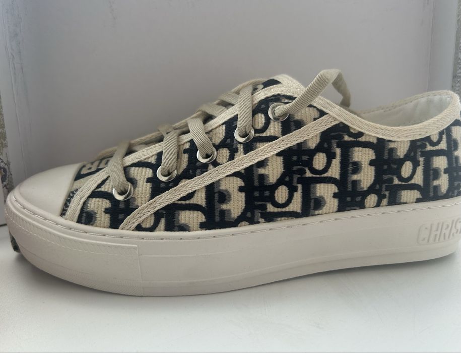 Новые кеды в стиле Dior Oblique