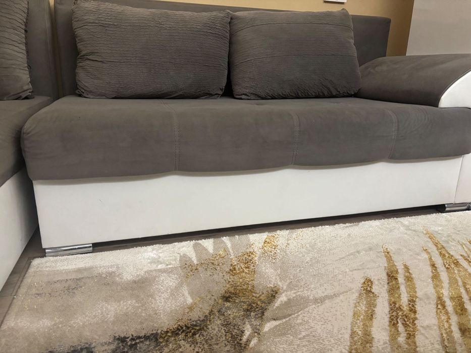 !!! Сив ъглов диван !!!