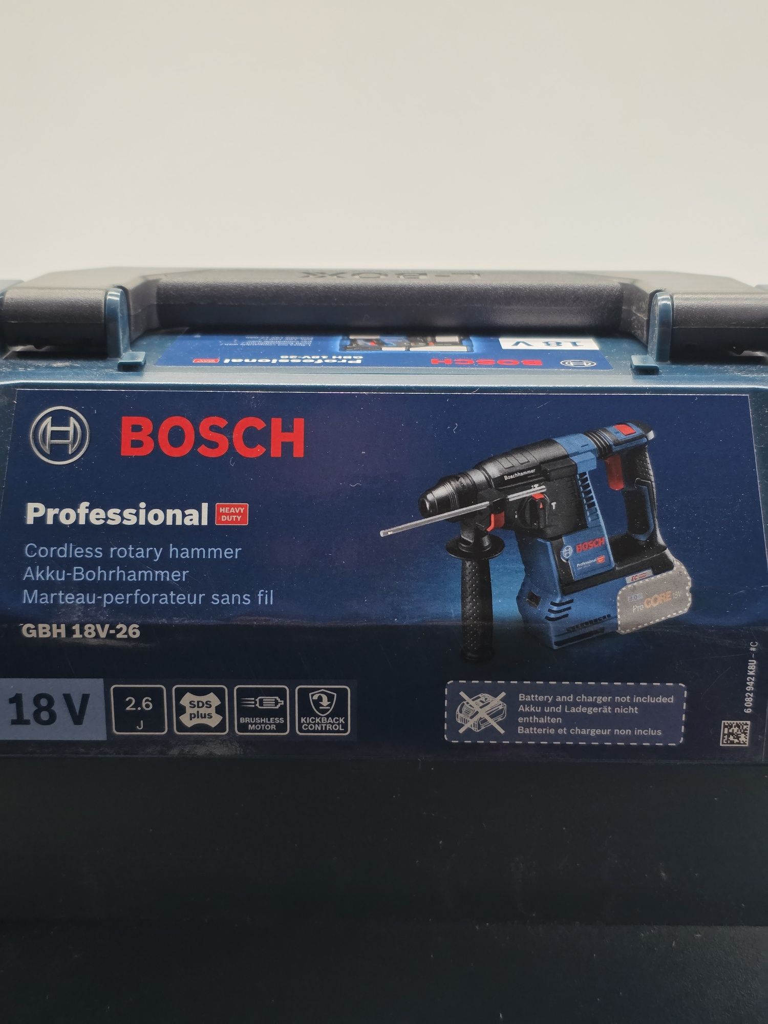 Bosch GBH 18V-26 - Rotopercutor SDS-Plus FARA acumulatori si incarcato