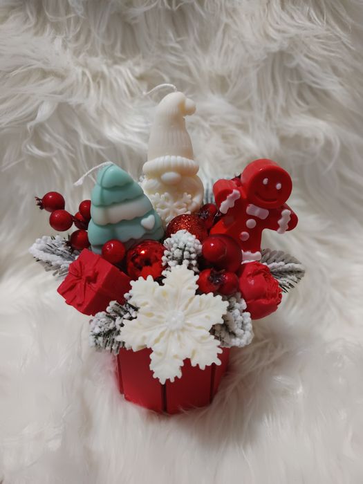 Aranjament din ceară - cadouri pentru cei dragi