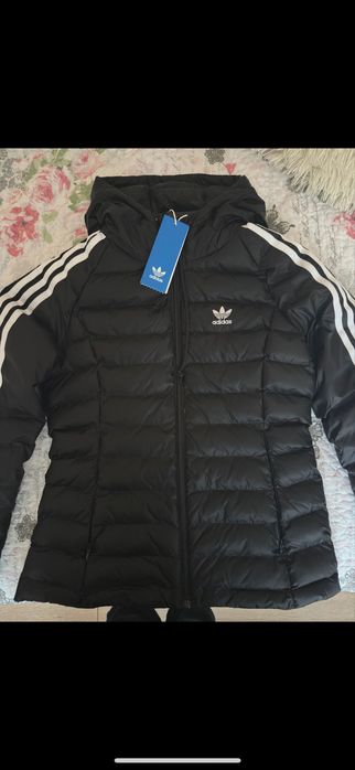Черно зимно яке - Adidas