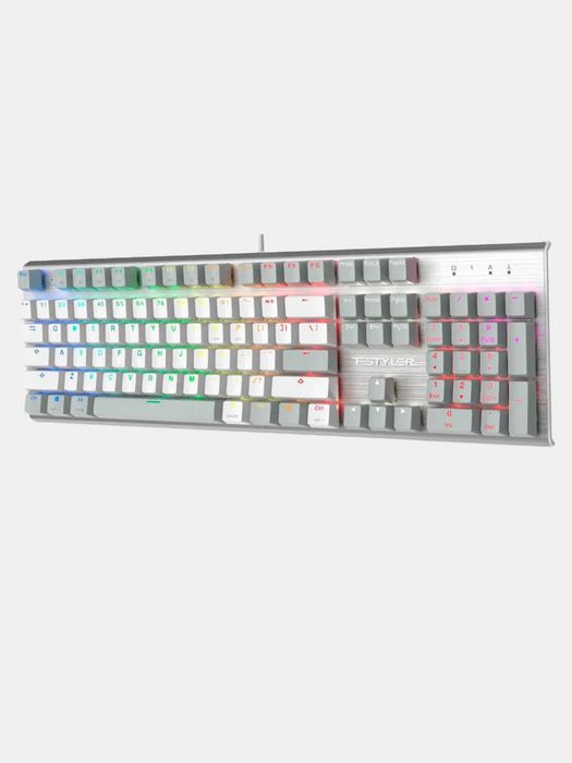 KB A4Tech FS100 Neon(White)(Blue)(Black)механические клавиатуры 1.4