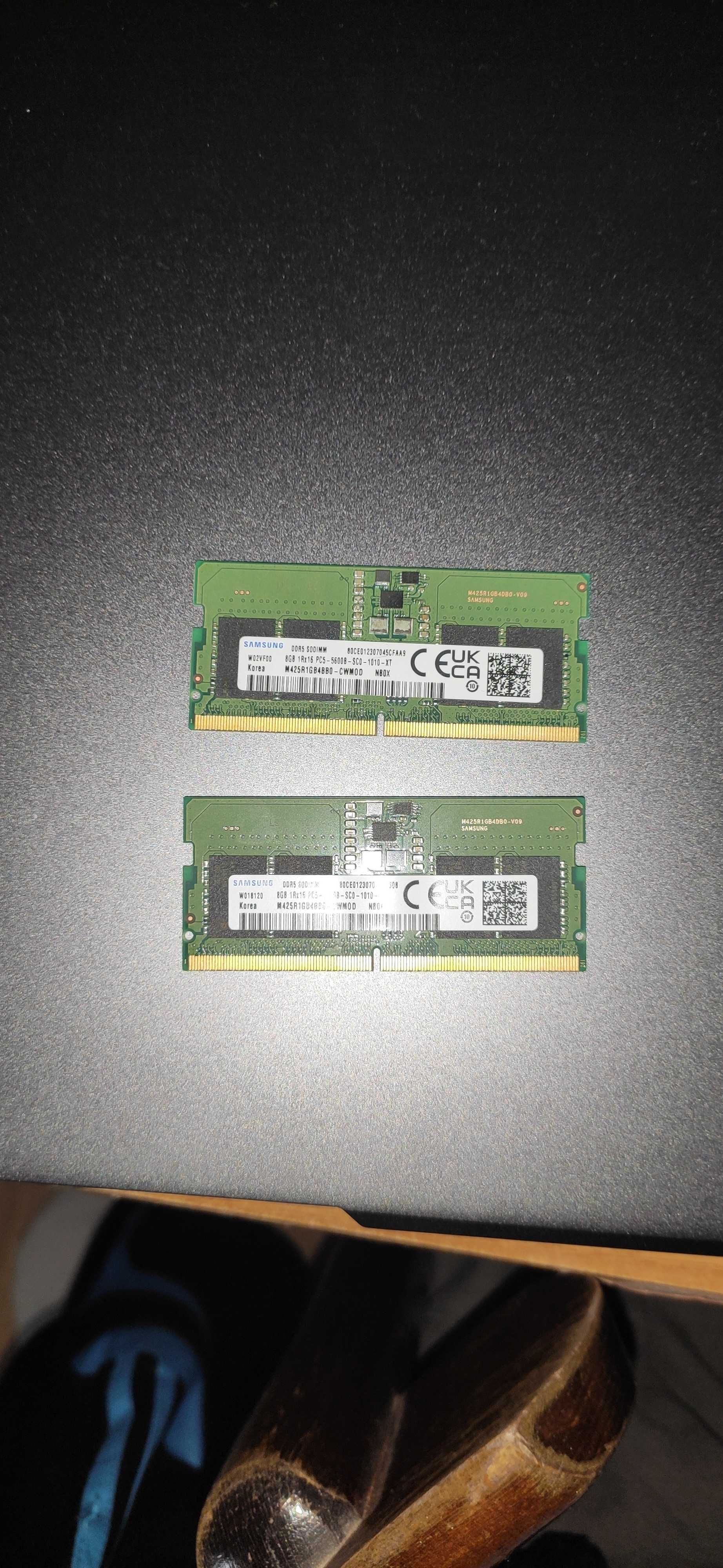 Memorie RAM 8gb DDR5 5600mhz  Samsung 120lei/buc