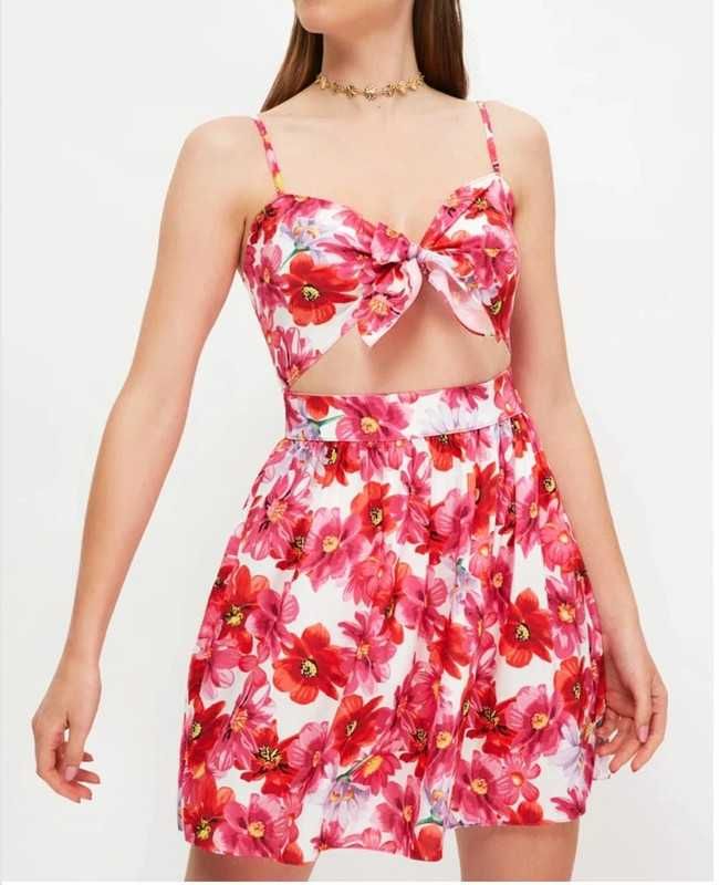 Rochie vara tip compleu model floral