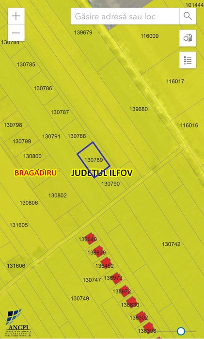 Vând teren Bragadiru în spate la Kaufland