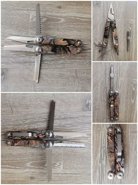 Сгъваеми ножове, мултитулове и фенери, част от колекция
