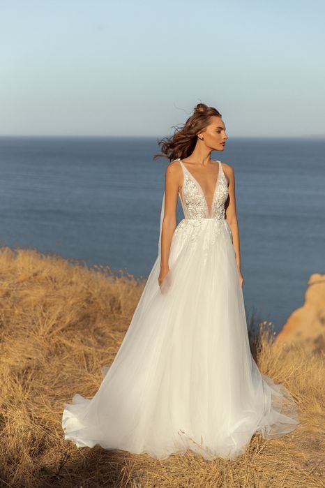Vand rochie de mireasa Luce Sposa marime 38 -pret usor negociabil