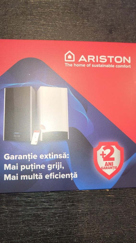 Garantie extinsa centrala Ariston +2 ani