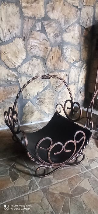 Аксесоари за камина  и кошница за дърва