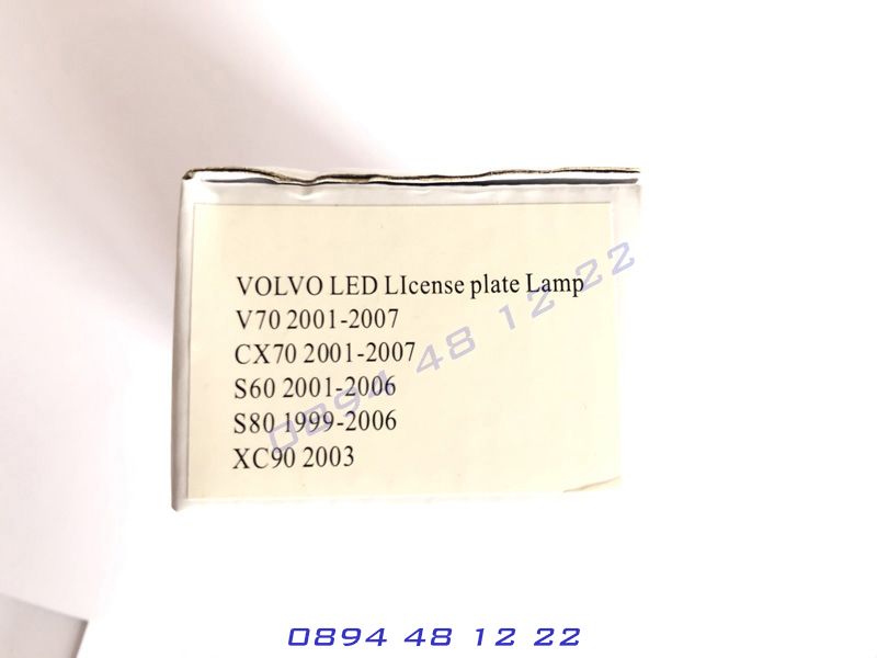 LED Плафони Volvo XC90 S60 XC70 V70 Заден Номер Диодни ЛЕД Осветление