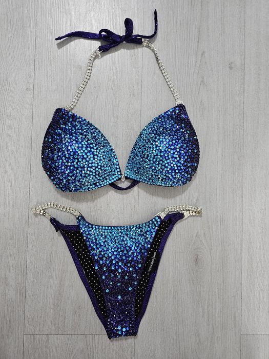Costum COMPETITIE IFBB NPC contest Bikini Fitness Figure Swarovski