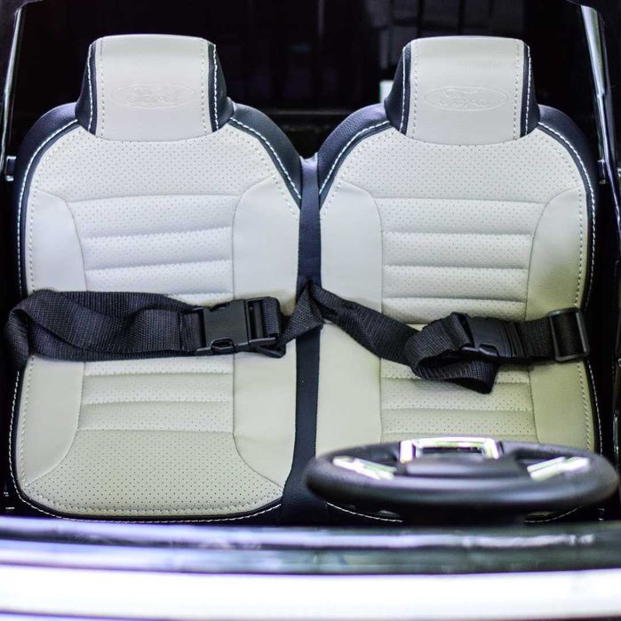 Masinuta electrica pentru 2 copii, Ford Super Duty F450, 4x4, 180W