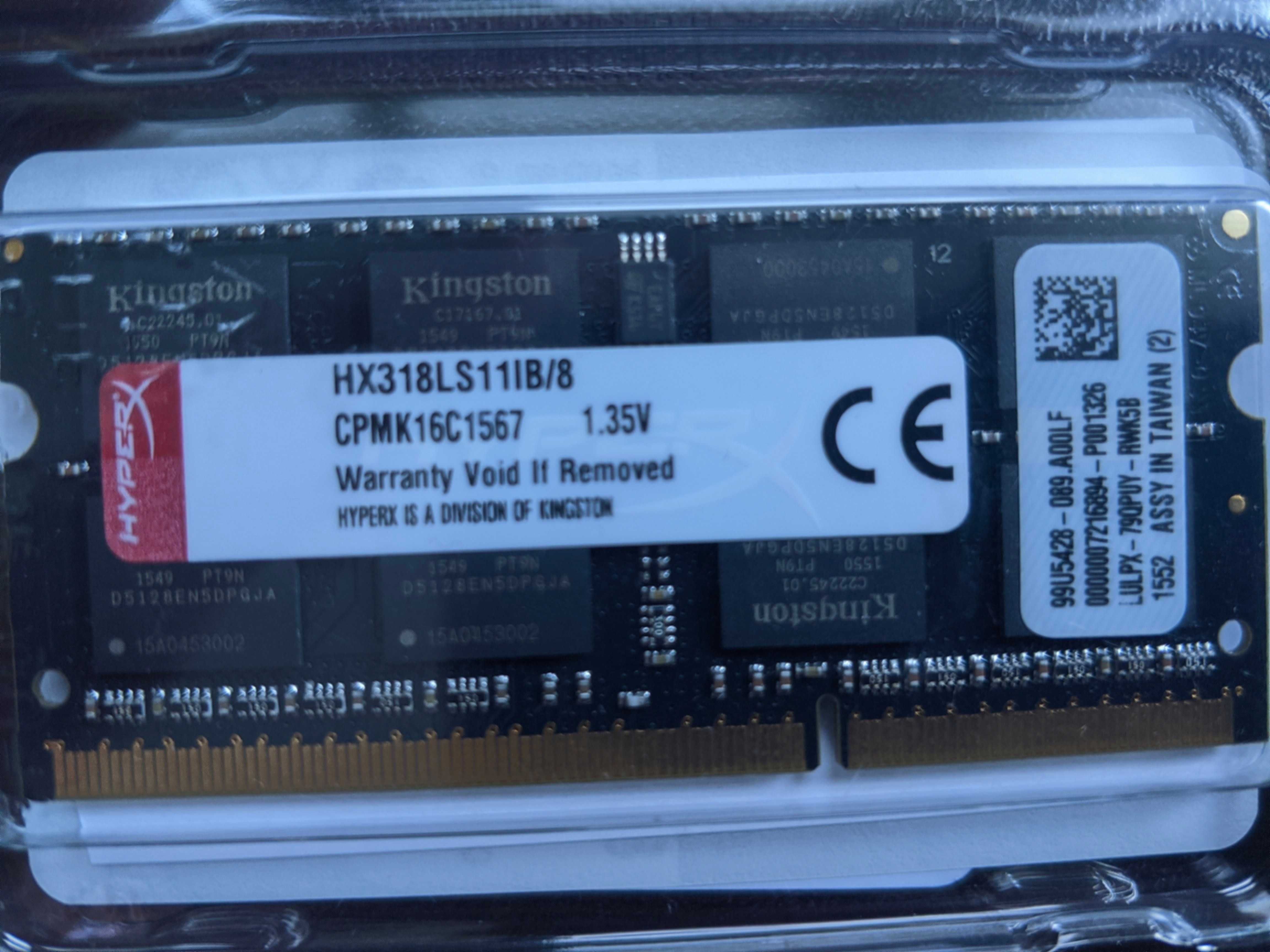 Памет за лаптоп SO-DIMM DDR3L 8GB 1866mhz PC3L-14900S