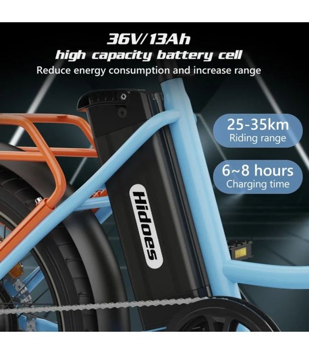 НОВО!! Електрически велосипед Hidoes C6 500W 36V/13Ah 30км.ч.
