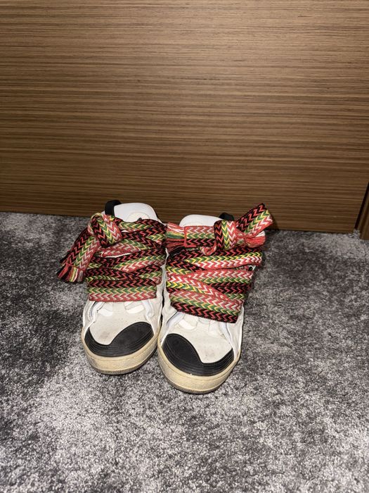 Lanvin curb sneakers