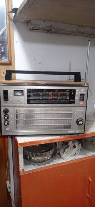 2 радеоприемника,акеан -214,акеан -222