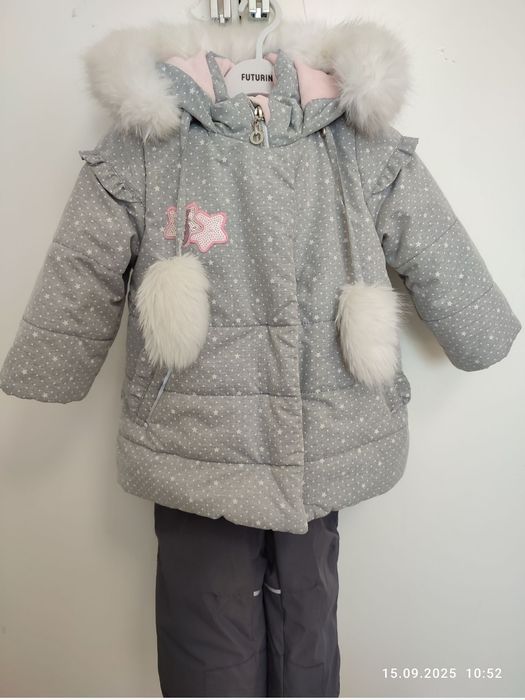 Продам зимний костюм для девочек.