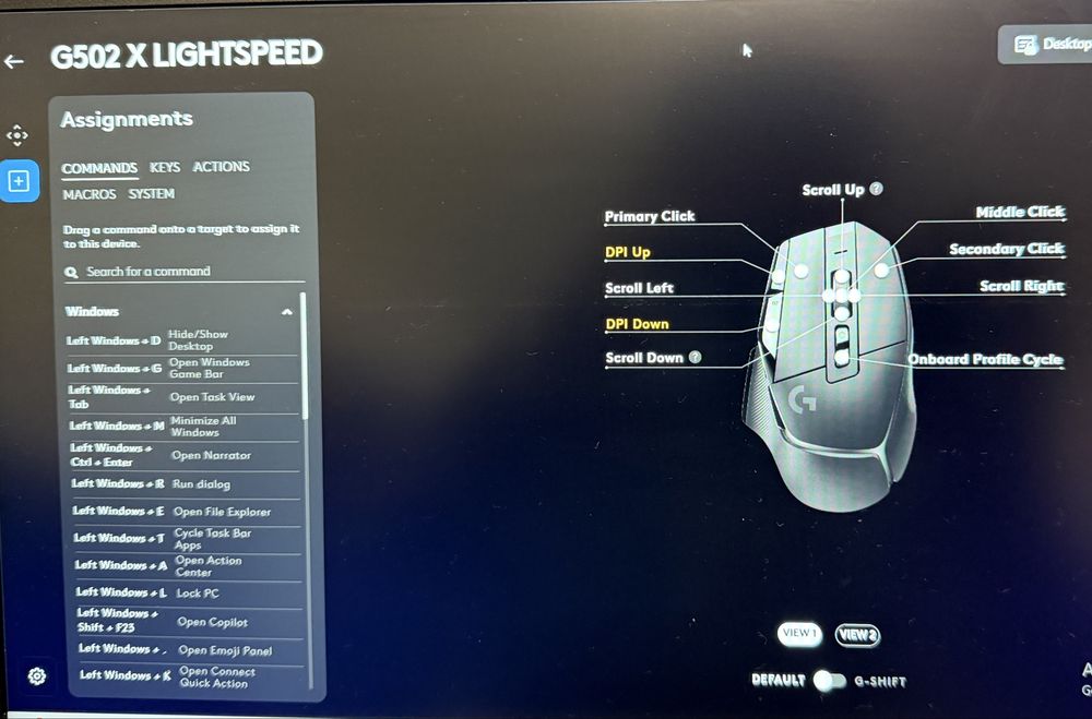 Mouse Gaming Logitech G502 X Lightspeed