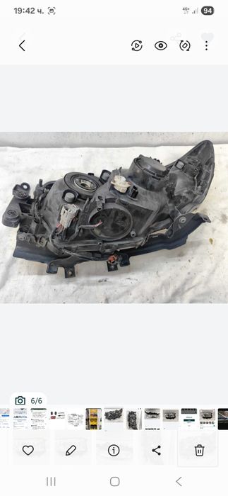 Оригинален фар за Субару форестър  (2006-2008 г)