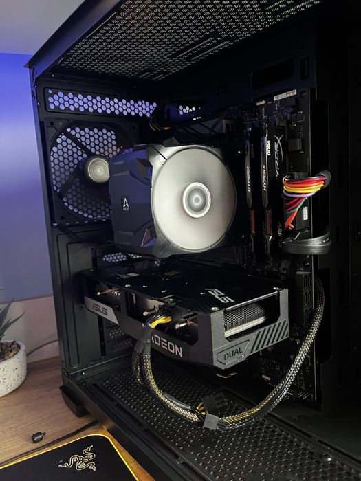 Геймърски компютър! RYZEN 5 5600, RX 6600,