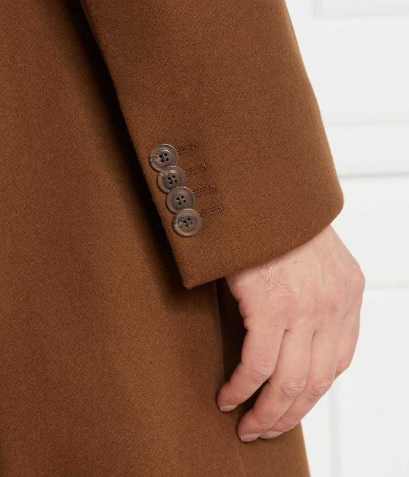 Palton slim 54 XL XXL de lux Tommy Hilfiger NOI lana si casmir