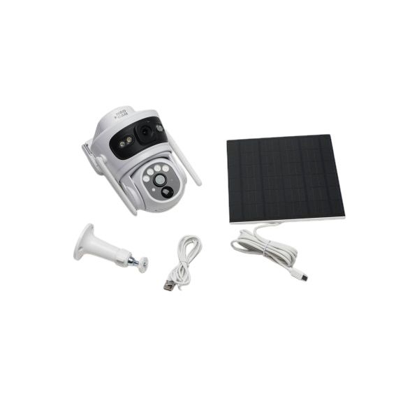 WiFi Камера 3МР + 3МР солнечной панелью