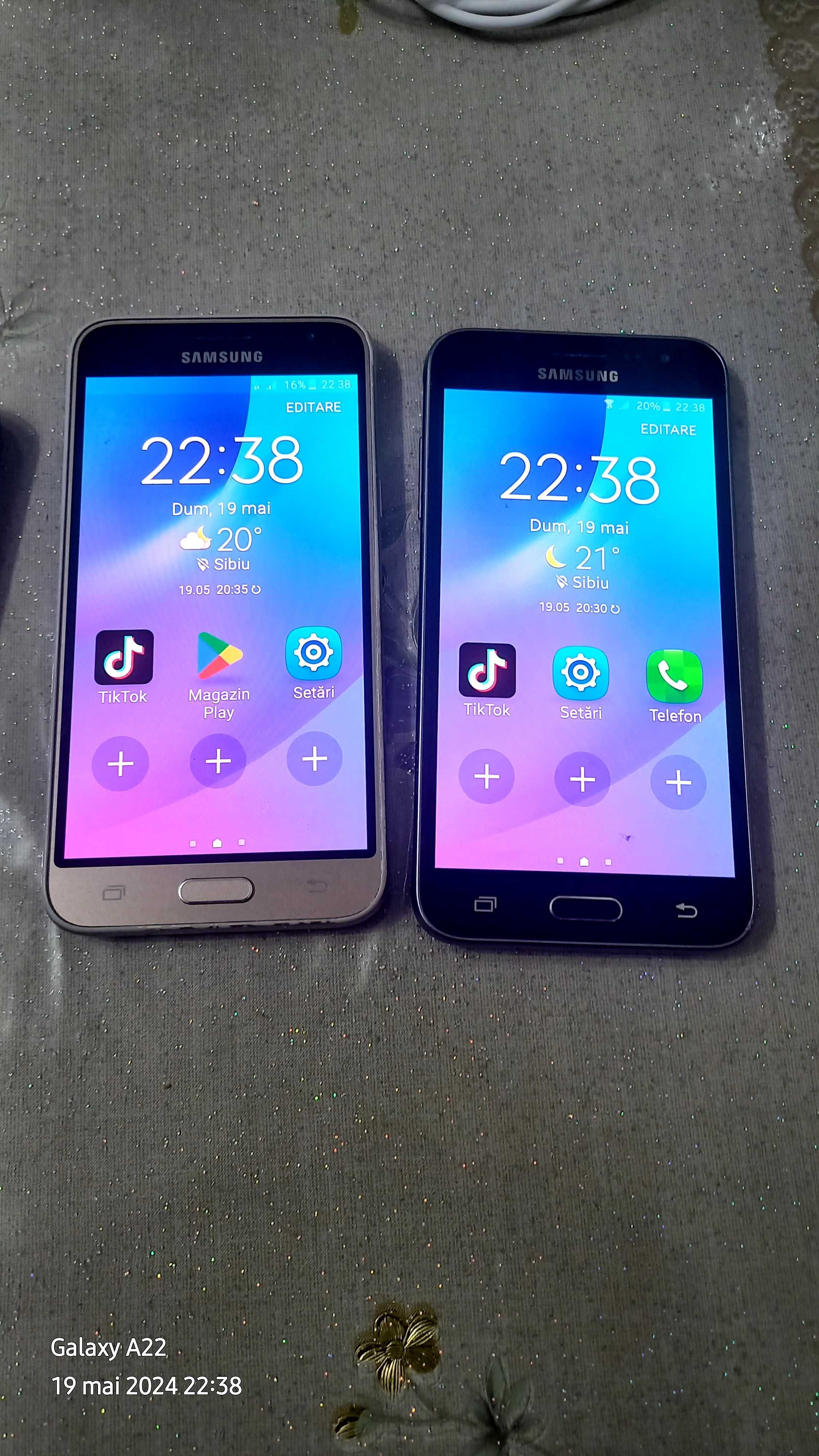 Samsung j3 2016 2 bucatii