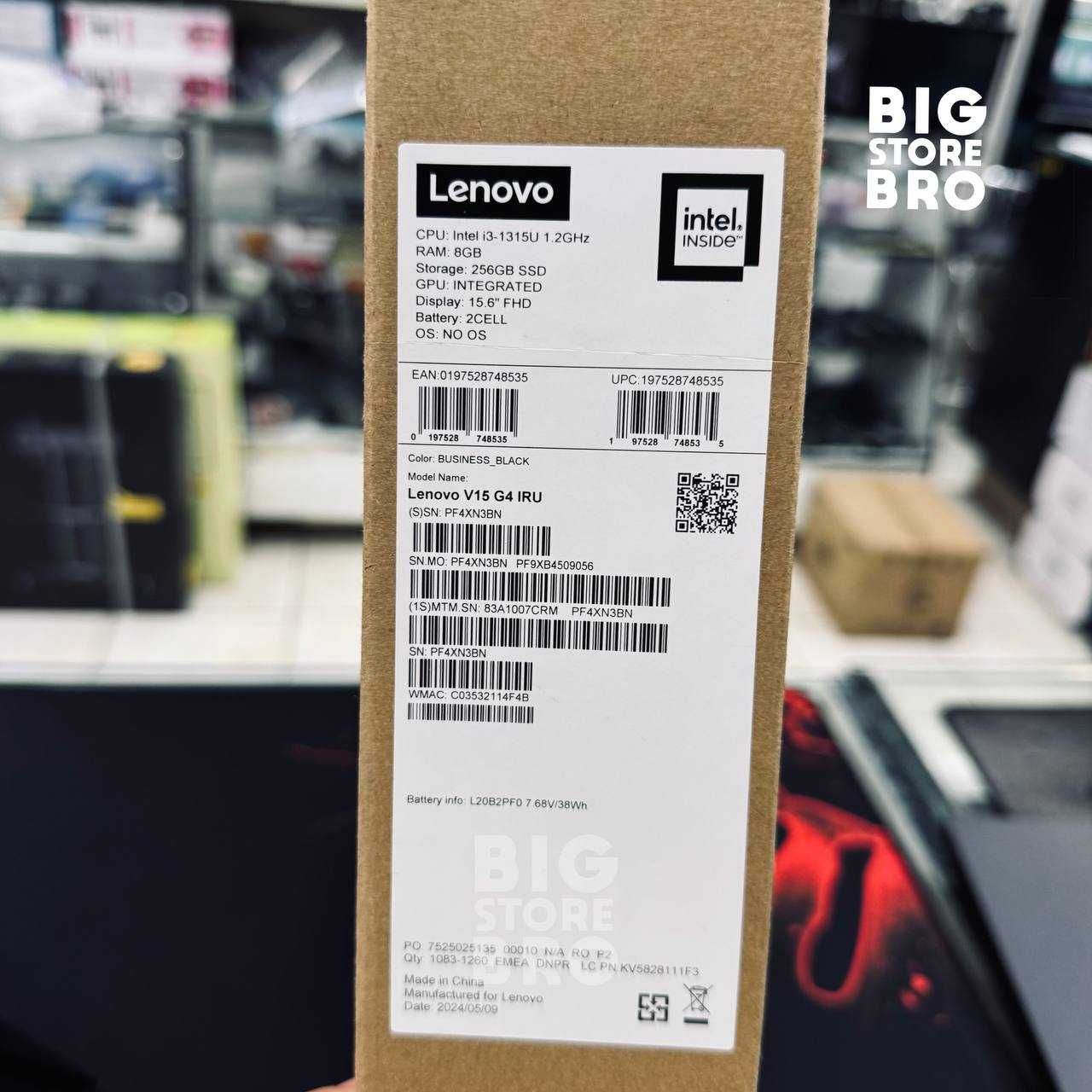Noutbuk Lenovo V15 G4 IRU | Intel Core i3-1315U