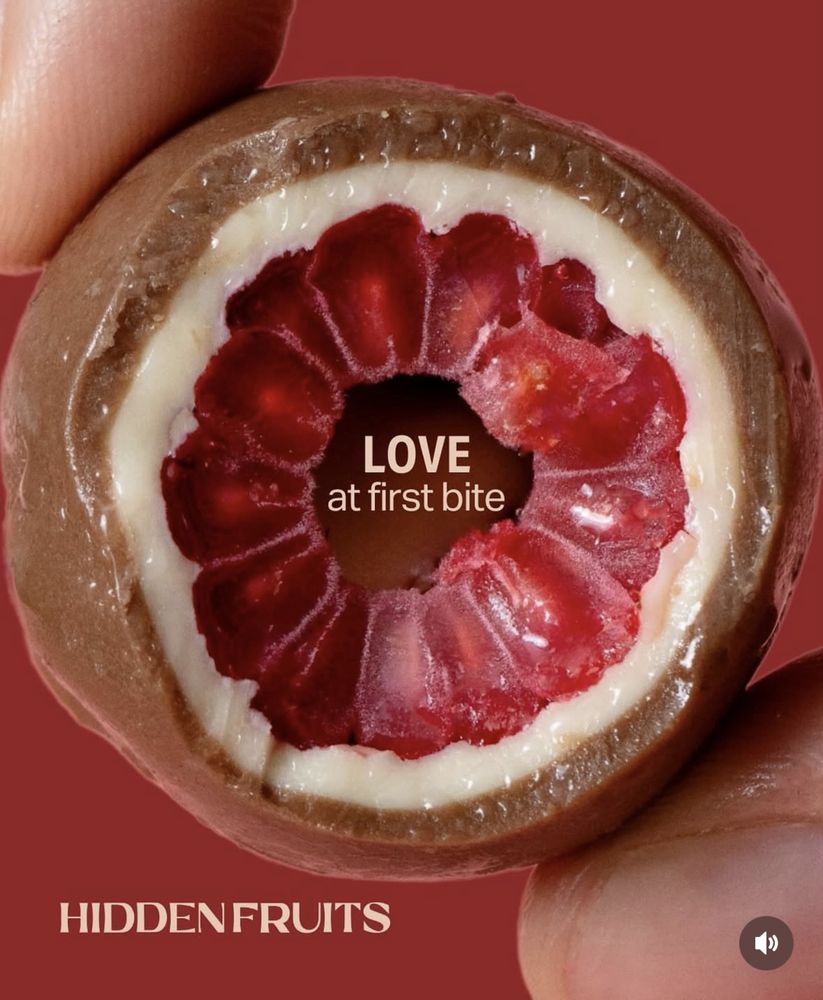 Малина в шоколаде hidden fruits uk